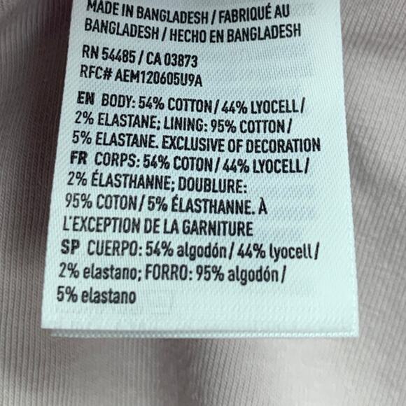 New American Eagle Womens Size 0 Cotton Blend Side Button Mini Bubble Skort - Picture 6 of 7